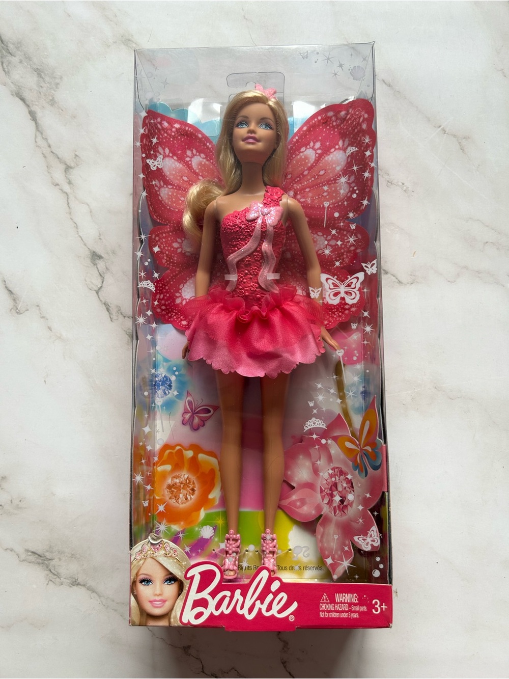 2012 Fairytale Magic Beautiful Fairy Barbie Doll W2965